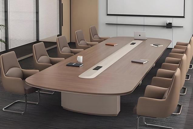 簡約現代會議桌-18