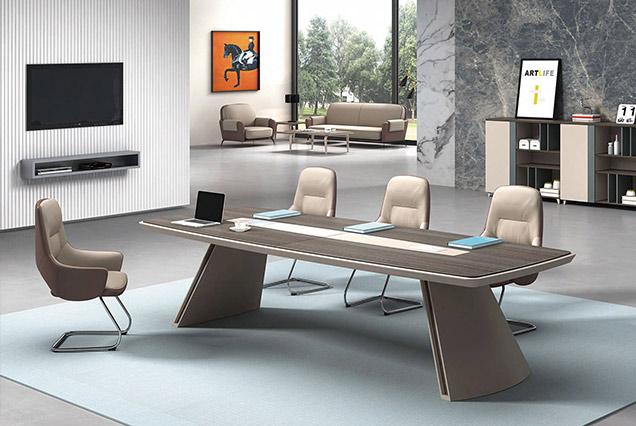 簡(jiǎn)約現(xiàn)代會(huì)議桌-12