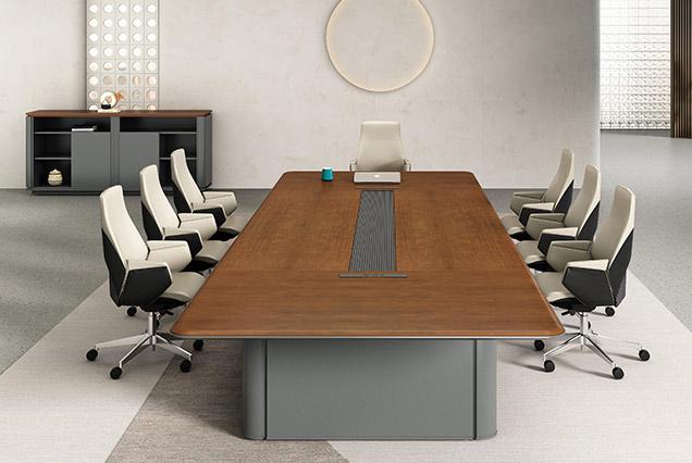 簡(jiǎn)約現(xiàn)代會(huì)議桌-7